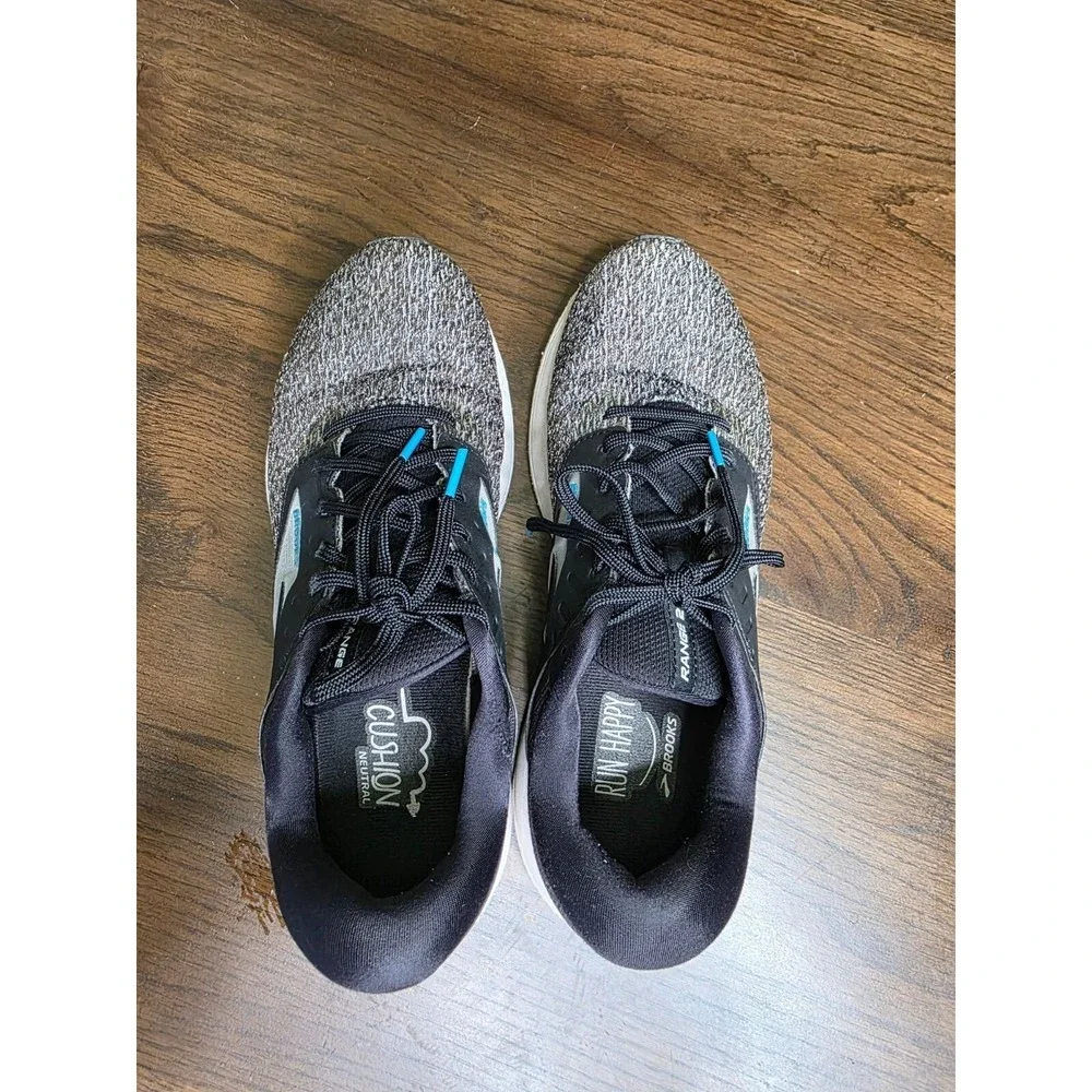 Brooks Range 2‎ Shoes Women's 11 Black Gray Athletic Running Training Sneakers